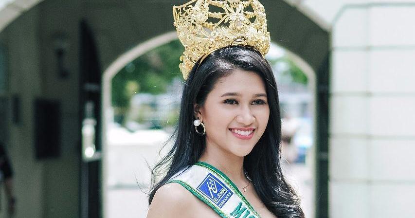 Michelle Alriani, Wakil Indonesia "Miss Earth 2017" yang Cantik Alami