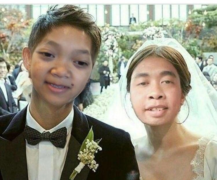 Agak Maksa, 10 Editan Foto Pernikahan Song Song Couple Ini Bikin Ngakak!