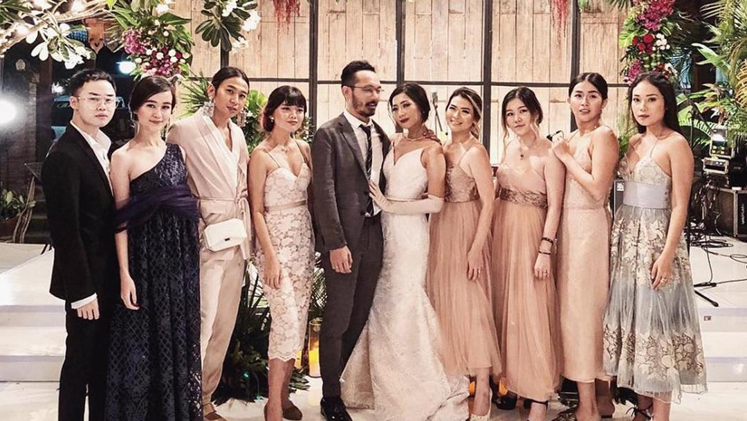 Selebgram Lucedaleco Menikah, Ini Gaya Sahabatnya Saat Jadi Bridesmaid