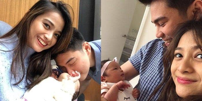 Jadi Mama-Papa Baru, Inilah 8 Potret Keseruan Keluarga Kecil Acha Septriasa