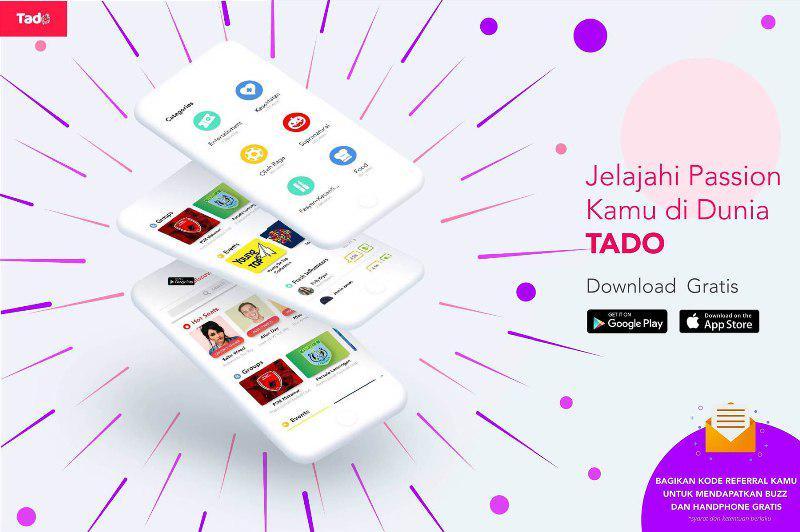 TADO (Tanya Dong), Aplikasi Tanya Jawab Antara Netizen dan Influencers