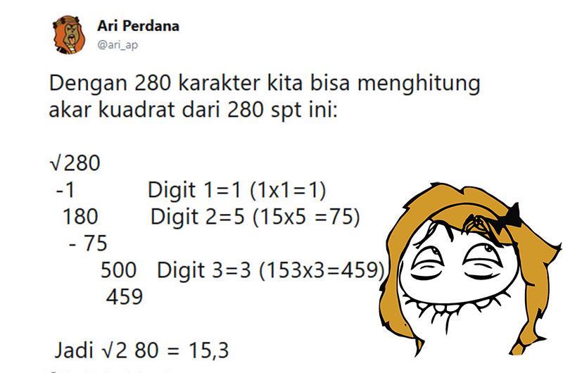 10 Cuitan Kocak Netizen Sambut Fitur Baru 280 Karakter Twitter