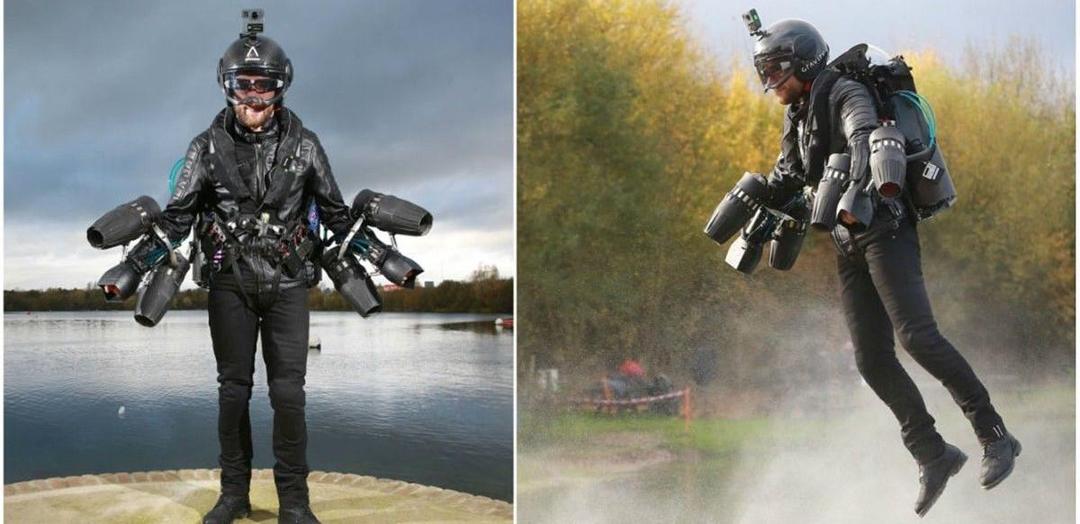 Pecahkan Rekor, Pria Inggris Bisa Terbang Layaknya Iron Man