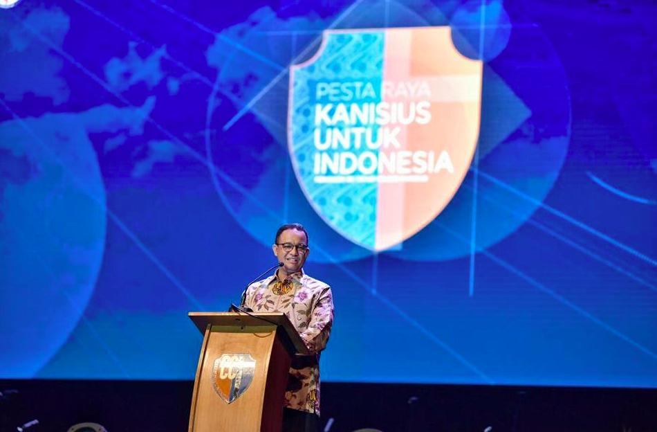Tamu Walk Out Saat Pidato, Anies Kalem