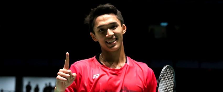 Hore! Jonatan Christie Berhasil Kalahkan Lin Dan di China Open 2017