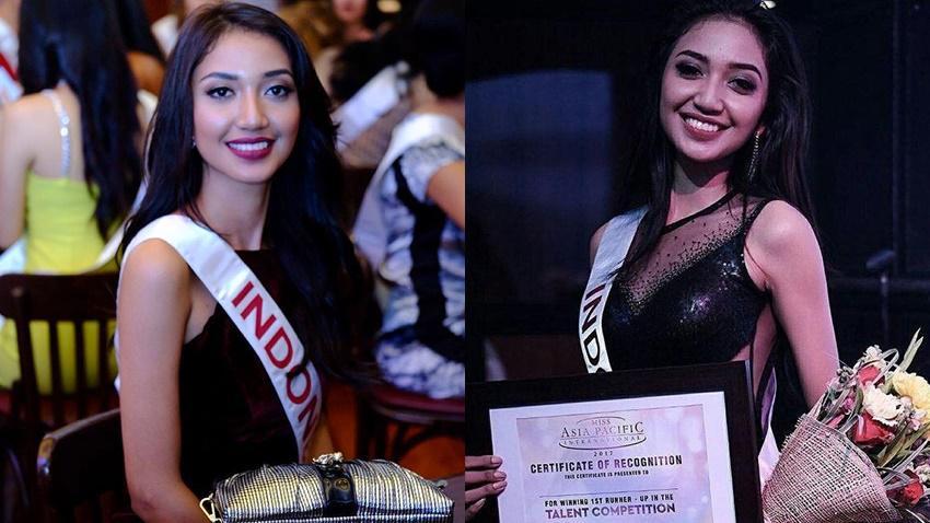Bangga! Gadis Riau Ini Raih Prestasi di Miss Asia Pasific International
