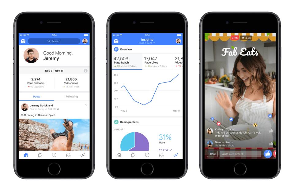 Tak Mau Ketinggalan, Facebook Rilis Aplikasi Buat Kreator Video
