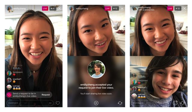 Rilis Fitur Baru, Kini Kamu Bisa Live Bareng Teman di Instagram