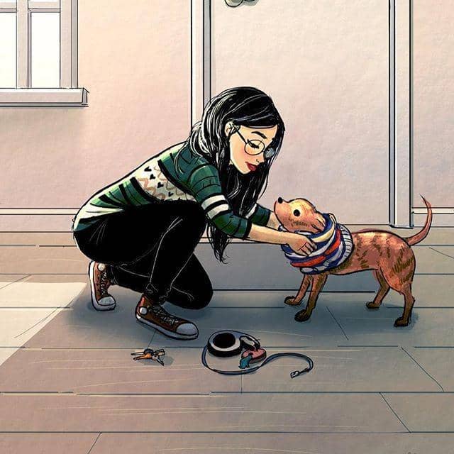 Cuma Para Pecinta Anjing yang Paham dengan 10 Ilustrasi Ini!