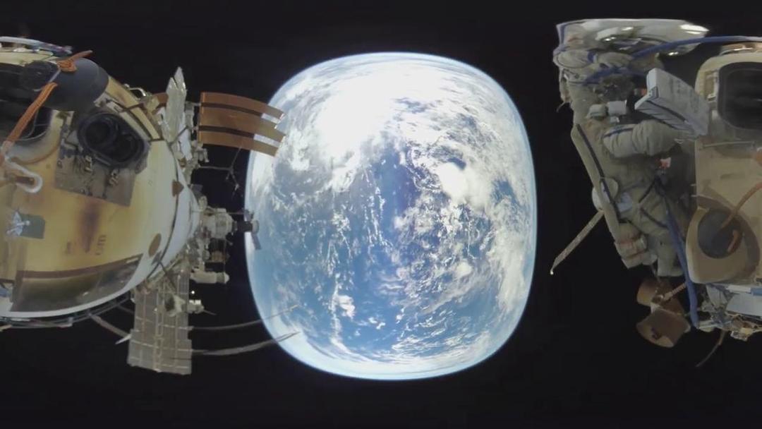 Keren! Ini Dia Video Panorama Spacewalk 360 Pertama di Dunia