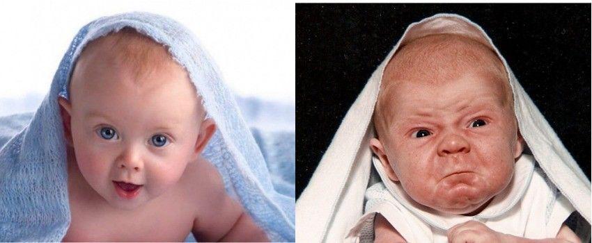 10 Foto Lucu Ekspektasi vs Realita Pemotretan Bayi, Ngakak!