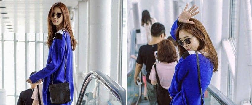 Bisa Ditiru! 15 Inspirasi Fashion Bandara ala Aktris TOP Korea