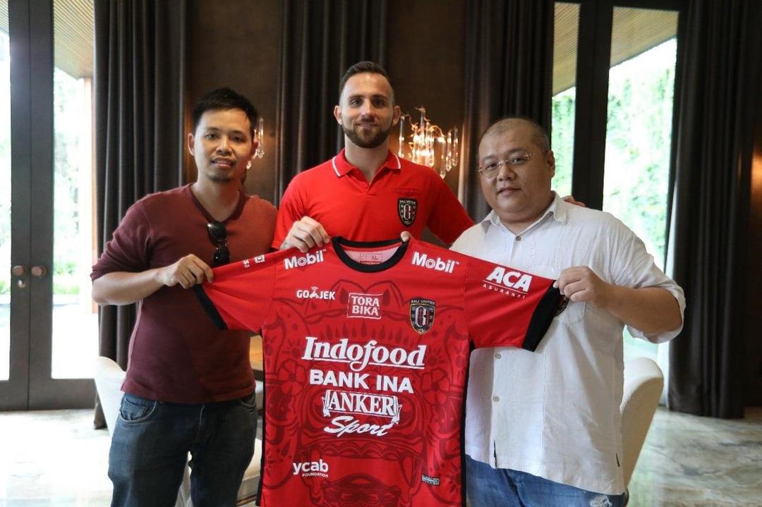 Ilija Spasojevic Resmi Bergabung dengan Bali United Musim Depan