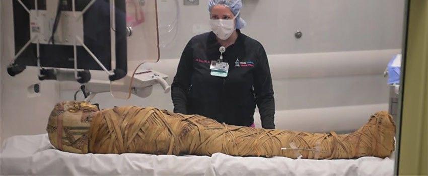 Mumi Berusia 2000 Tahun Menjalani CT Scan di New York