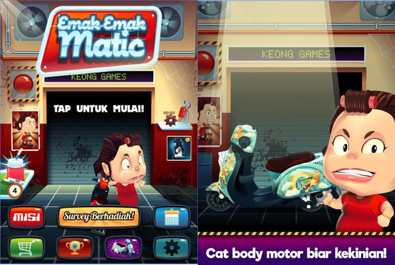 Emak-emak Matic, Game Baru yang Ajak Kamu Rasakan Jadi Ratu Jalanan