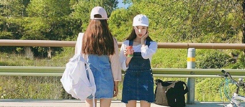 10 Inspirasi Mix & Match 'White on Denim' ala Ulzzang Korea