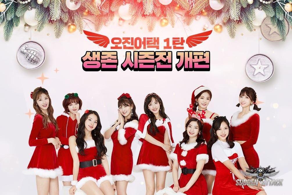 Inspirasi Foto Anggun untuk Natal ala 9 Member TWICE