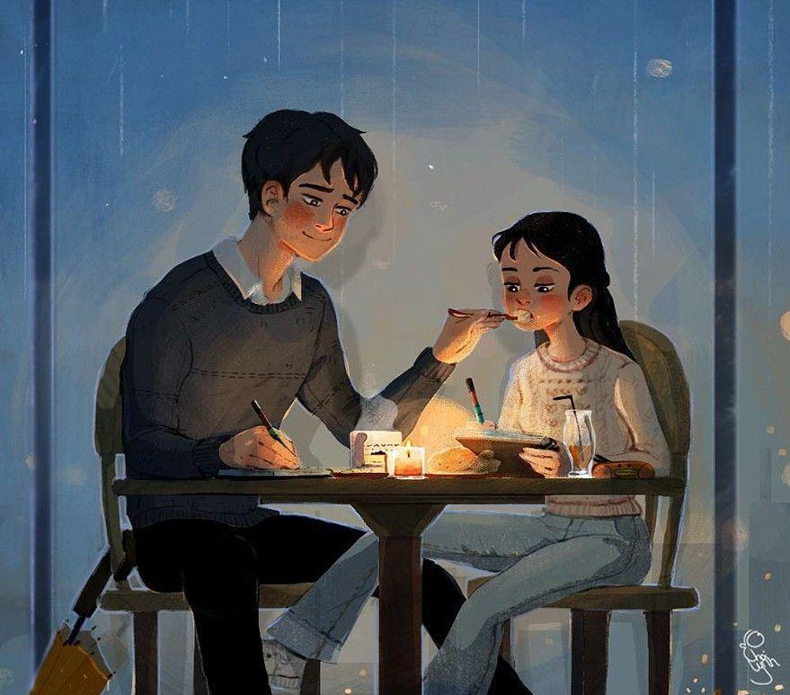 6 Ilustrasi Cara Tunjukkan Cinta ke Pasangan Lewat Hal-hal Kecil