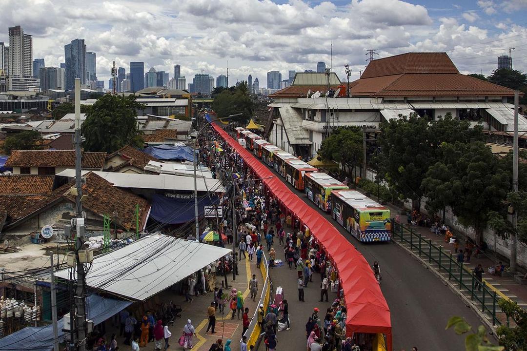 Ramadan, Dishub Jakpus Kerahkan 100 Petugas di Tanah Abang