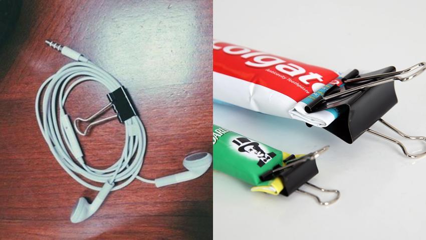 15 Ide Kreatif Binder Clip yang Bikin Hidupmu Makin Mudah. Coba Deh!