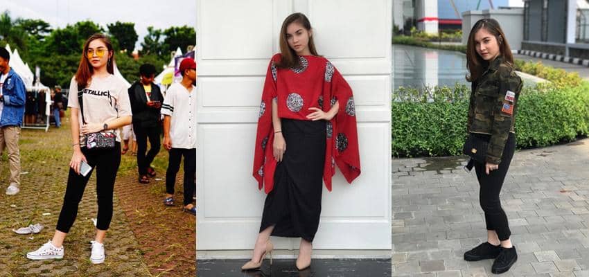 7 Inspirasi Outfit ala Elina Joerg, Pemeran Antagonis di 'Roman Picisan'