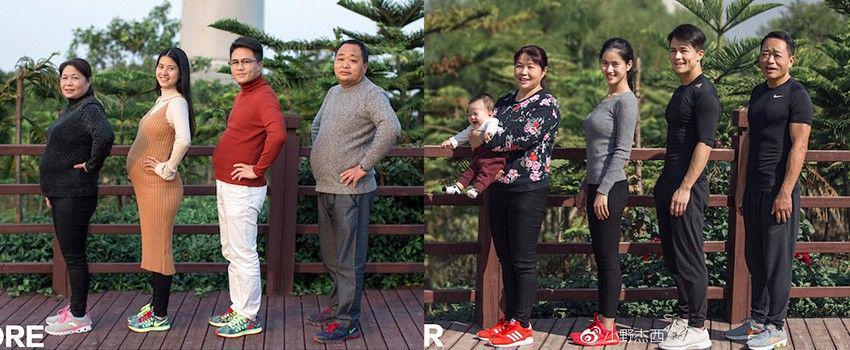 Keren! Keluarga Ini Sukses Menurunkan Berat Badan Bersama