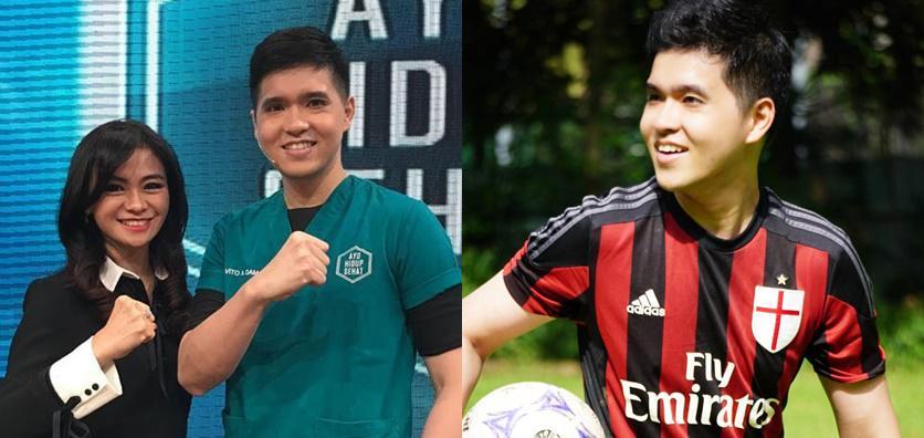 10 Gaya Keren Dokter Vito Damay, Presenter Acara TV "Ayo Hidup Sehat"