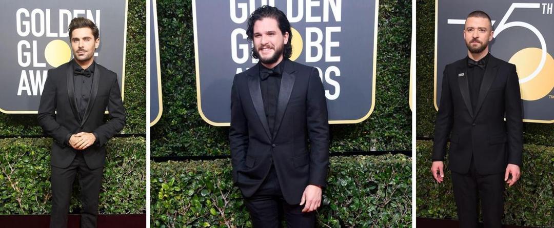10 Gaya Jas & Tuxedo Cowok Terbaik di Golden Globe Awards 2018