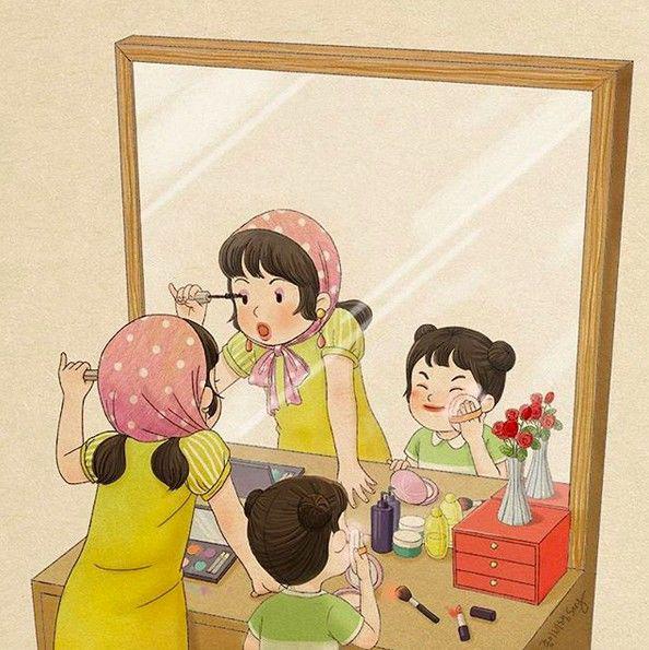 15 Ilustrasi Paling Jujur Rasanya Punya Kakak Cewek, Jadi Kangen!
