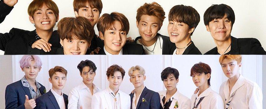 Hebat! BTS dan EXO Masuk Nominasi di iHeartRadio Music Awards 2018