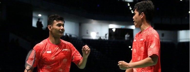 2 Ganda Putra Indonesia 'Perang Saudara' di Semifinal Thailand Masters