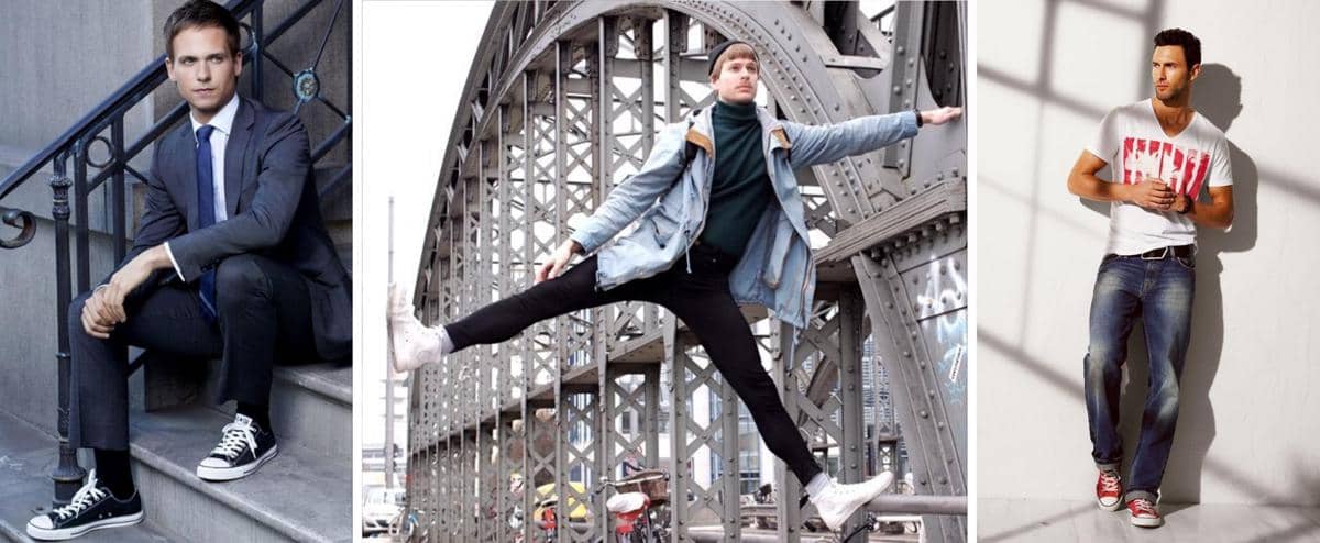 8 Inspirasi Keren Pakai Sepatu Converse Buat Cowok, Catat Bro!