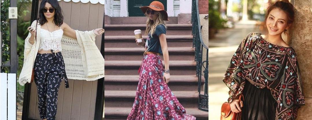 Mix & Match 8 Outfit Bertema Bohemian yang Bikin Gayamu Makin Unik