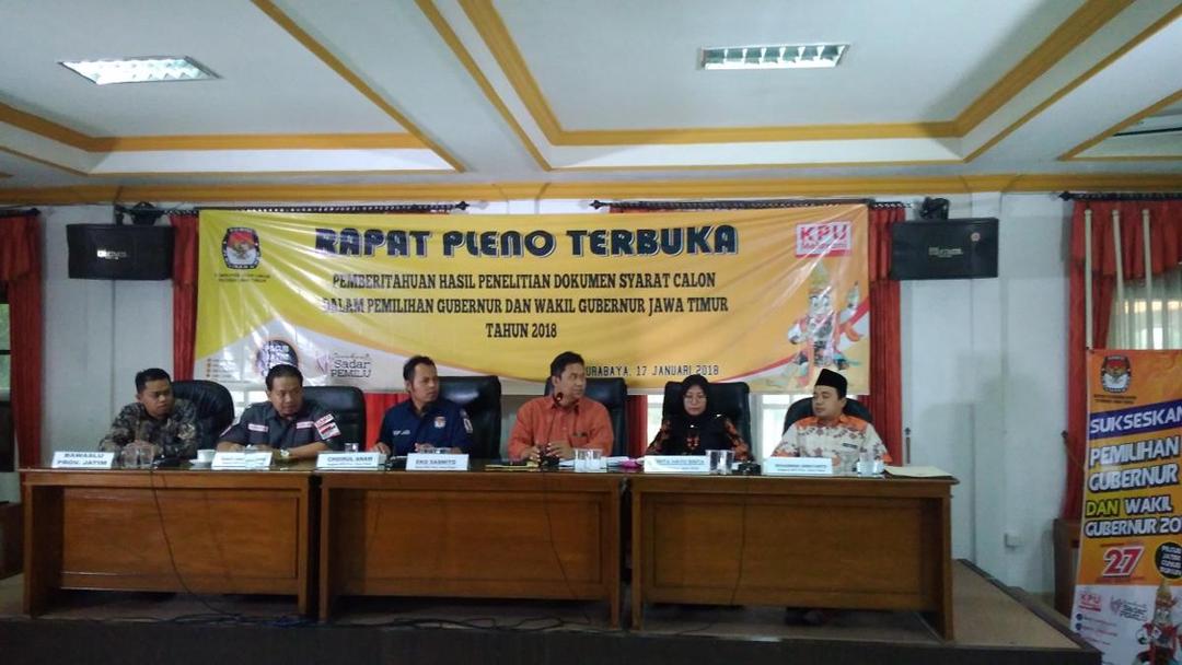 Kendala Pemberkasan Pilgub Jatim, Salah Nama hingga LHKPN