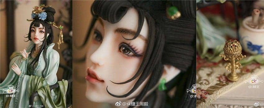 Super Detail! Patung Cantik Ini Ternyata Terbuat Dari Kue lho