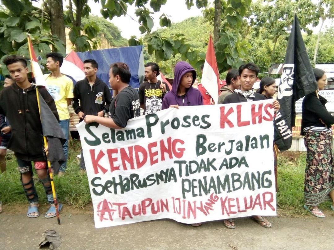 500-an Warga Kendeng Gelar Aksi Budaya Tolak Penambangan Semen