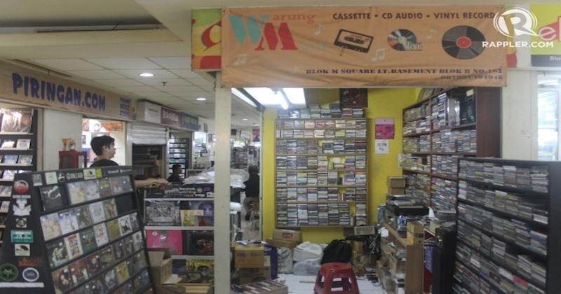 Lestarinya kios kaset, piringan hitam dan CD musik di bawah tanah