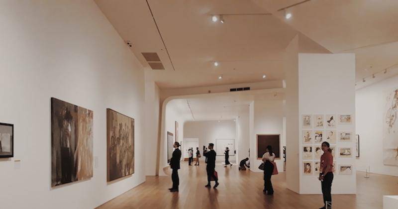 MUSEUM MACAN. Area eksibisi 'Art Turns. World Turns.' yang diselenggarakan dari 4 November 2017 hingga 18 Maret 2018 di Museum MACAN, AKR Tower, Kebun Jeruk, Jakarta Barat. Foto oleh Valerie Dante/Rappler