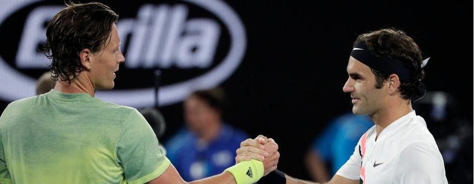 Kalahkan Berdych, Federer Melaju ke Semifinal Australian Open 2018