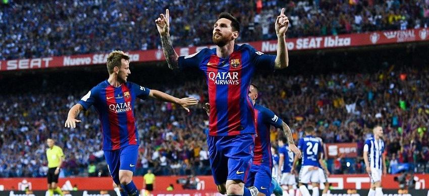 Free Kick Messi Bawa Barcelona Kalahkan Alaves di Pekan ke-21 La Liga