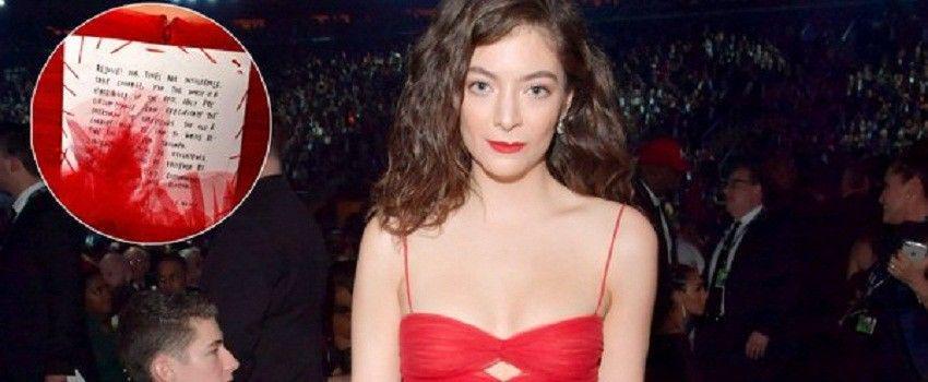 Gaun Lorde di Ajang Grammy Awards 2018 Jadi Sorotan