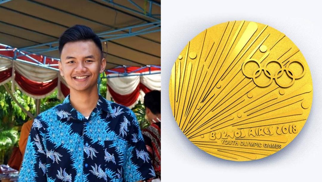 Remaja Indonesia Jadi Juara Desain Medali Olimpiade Internasional