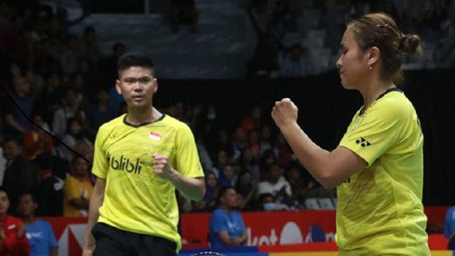 Ganda Campuran Indonesia Kalahkan Peraih Perak Olimpiade 2016