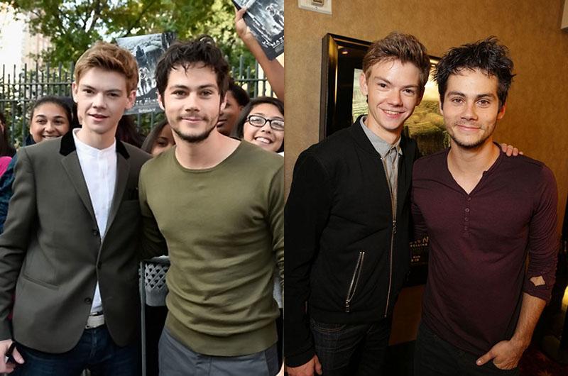 10 Potret Persahabatan Dylan O'Brien & Thomas Sangster Maze Runner