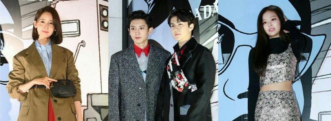 9 Potret Elegan Idol dan Aktor Korea yang Menghadiri Event Prada