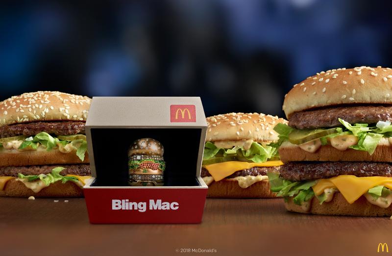Rayakan Valentine, McDonalds Bagi-bagi Burger Bertabur Emas Berlian