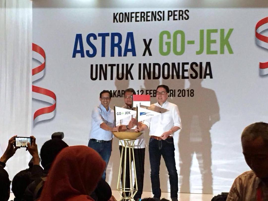 Giliran Astra Gelontorkan Rp 2 triliun untuk GO-JEK