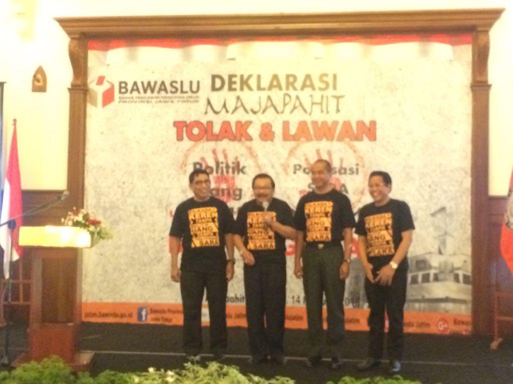 Pilkada Jatim, Ubah "Antre Uang" Jadi "Anti Uang"