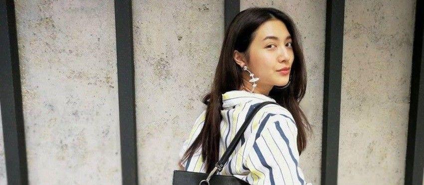 5 Ide Stripes Outfits ala Aktris Thailand, Ciamik & Hits Abis!