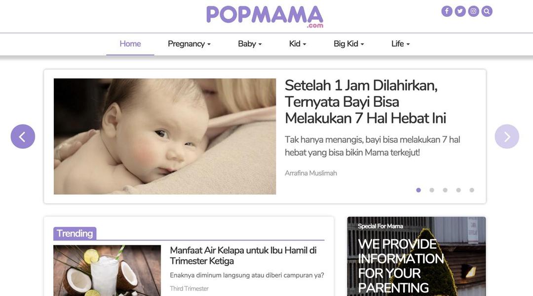 IDN Media Luncurkan Situs Popmama.com
